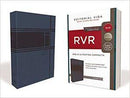 RVR Santa Biblia Ultrafina Compacta, Soft-touch, Azul