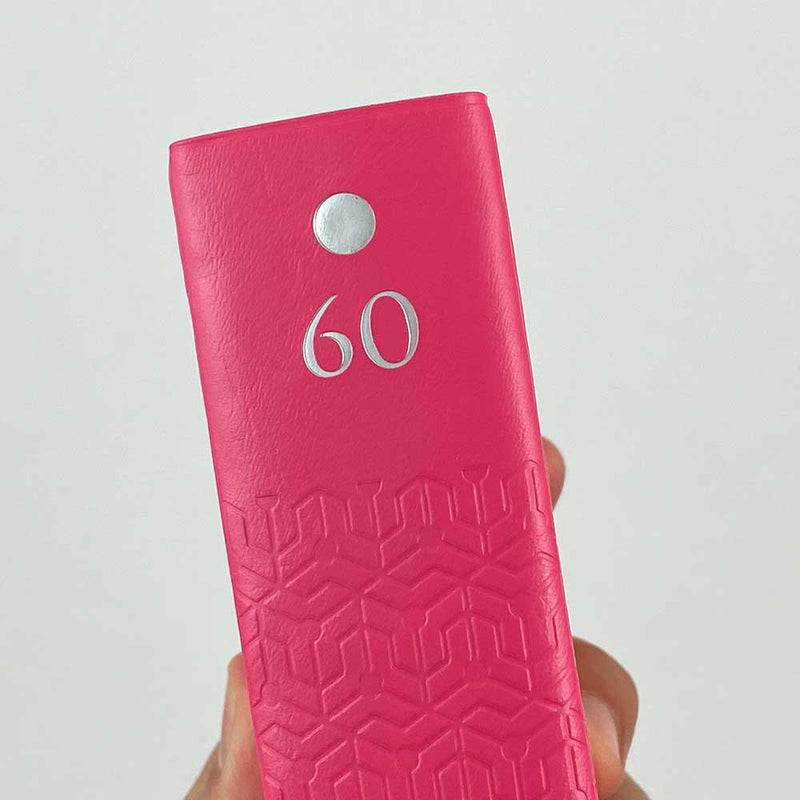 Biblia RVR60 bolsillo vinilo rosa con borde rosa