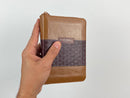 Biblia RVR60 bolsillo cierre indice dos tonos marrón