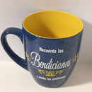 taza recuerda las bendiciones y olvida los problemas