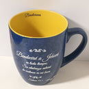 taza recuerda las bendiciones y olvida los problemas