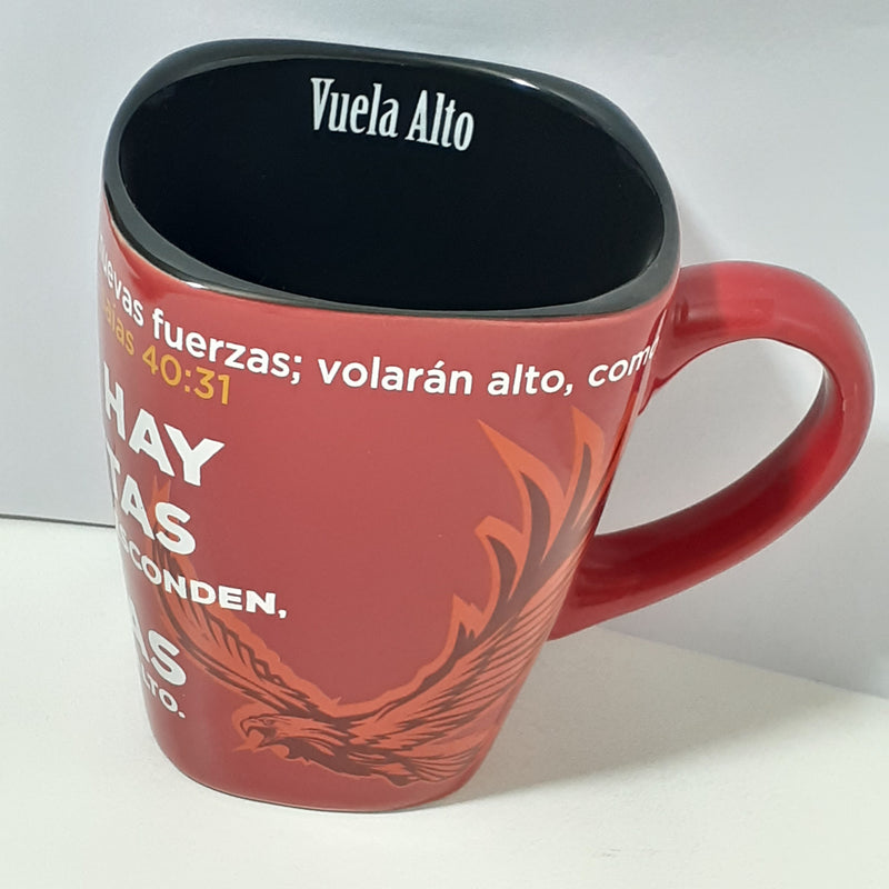 taza cuando hay tormenta pajaritos se esconden pero las aguilas vuelan mas alto