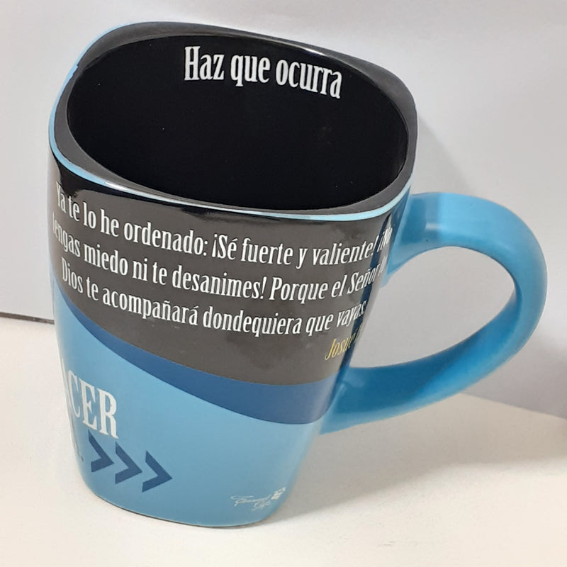 taza lo grandioso no ocurre solo tienes que hacer que ocurra