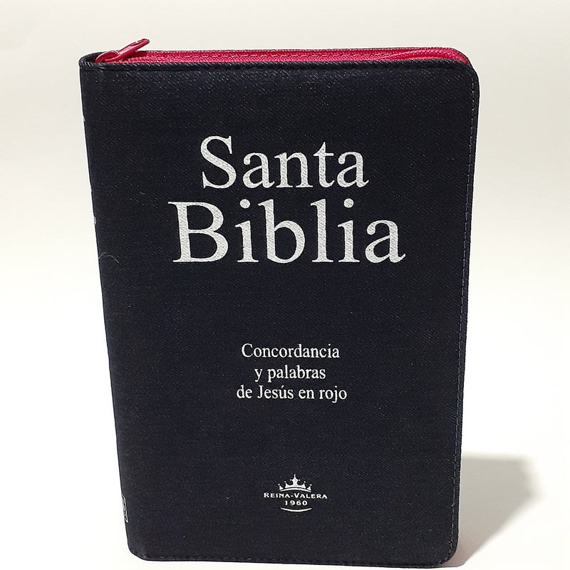 Santa Bíblia Con Concordancia y Palabras de Jesús en Rojo