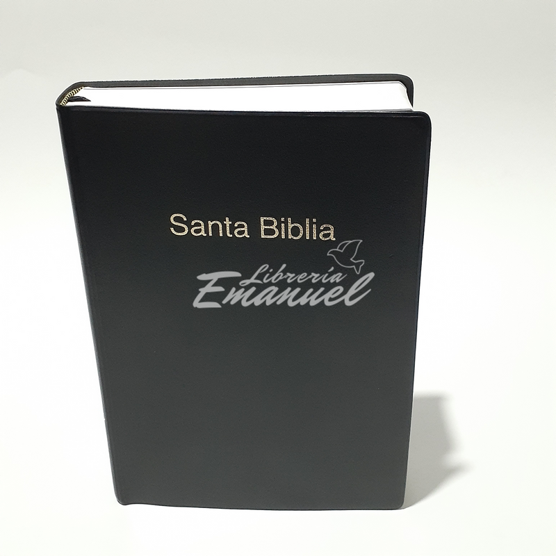 Biblia Letra Grande Tamano Manual Vinil Negro-rvr 1960