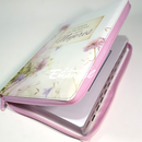 BIBLIA DE PROMESAS / LETRA GIGANTE / PIEL ESPECIAL FLORAL / CIERRE / con ÍNDICE