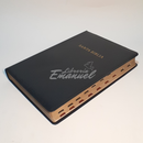 RVR 1960 Biblia Letra Súper Gigante, negro imitación piel con índice