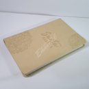 Santa Biblia NTV, Edición ágape, Flor (SentiPiel, Beige)