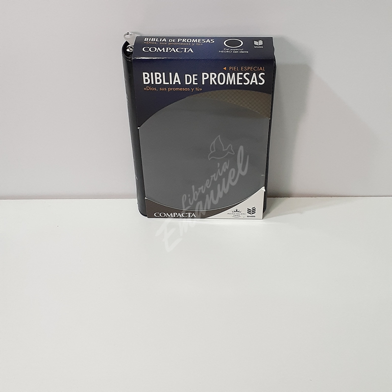 Biblia de Promesas / Compacta / Negra con Cierre
