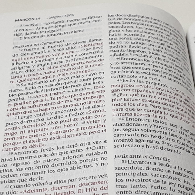 Santa Biblia NTV, Edición compacta letra grande, Apocalipsis 19:16 (Letra Roja, SentiPiel)
