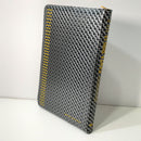 Biblia NTV Edicion Ziper Gris Cierre Amarillo