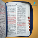 Biblia Tamaño Bolsillo RVR1960 Letra mediana con cierre / Tech Dots