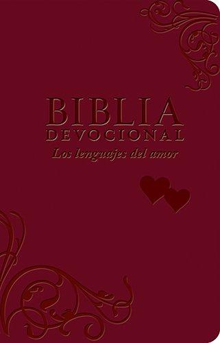 BIBLIA DEVOCIONAL LOS LENGUAJES DEL AMOR NTV - DUOTONO ROJO