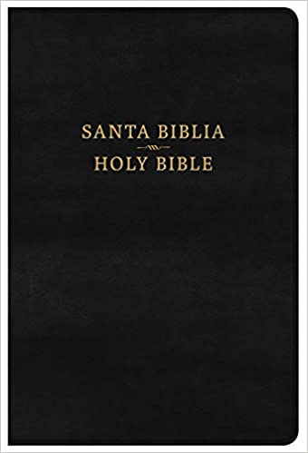 RVR 1960/CSB Biblia bilingüe, negro imitación piel: CSB/RVR 1960 Bilingual Bible, black imitation leather
