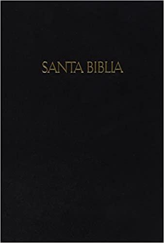 RVR 1960 Biblia Letra Grande Tamaño Manual, negro