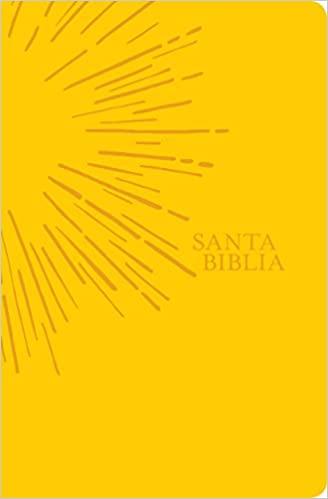 Santa Biblia NTV, Edición ágape, Sol (SentiPiel, Amarillo)