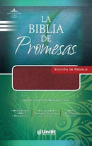 La Biblia de Promesas RV1960, Edición de Regalo, imit. piel, vino