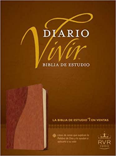 Biblia de estudio Diario vivir RVR60, DuoTono con indice