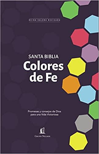 Santa Biblia RVR77 - Colores de fe: Promesas y consejos de Dios para una vida victoriosa