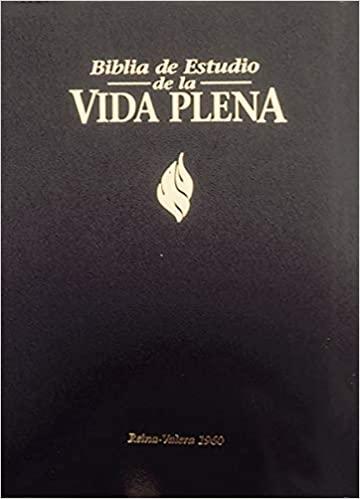 Bíblia de Estudio Vida Plena tapa dura