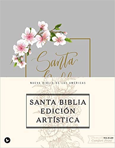Biblia NBLA, Edición Artística, Tapa Dura/Tela, Canto con Diseño, Edición Letra Roja