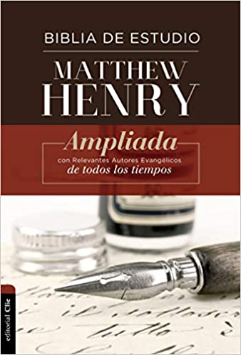 RVR Biblia de Estudio Matthew Henry, Tapa Dura