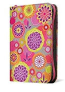 Biblia NTV Compacta Floral Cierre Canto Blanco