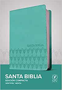 Santa Biblia NTV, Edición compacta aqua con figuras geometricas