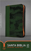 Santa Biblia NTV, Edición zíper, Bosque (SentiPiel, Verde)