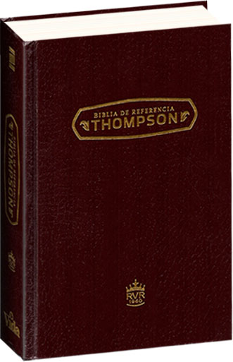 Biblia de Estudio Thompson RVR60 con referencias tapa dura