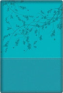 Biblia de la mujer conforme al corazón de Dios: Duotono Aqua