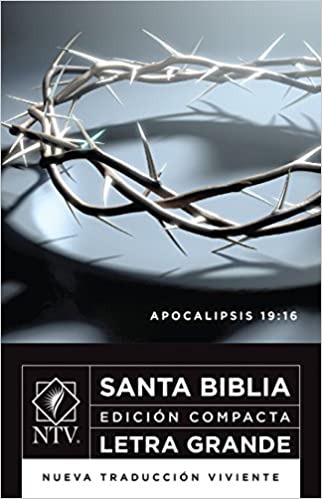 Santa Biblia NTV, Edición compacta letra grande, Apocalipsis 19:16 (Letra Roja, SentiPiel)