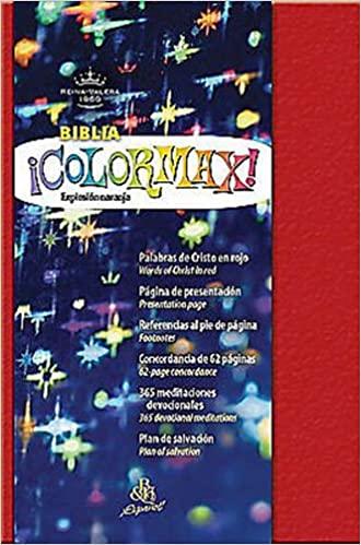 RVR 1960 Biblia ColorMax!, granate radiante vinilo