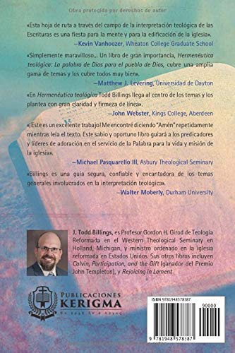 Hermenéutica Teológica: La Palabra de Dios para el pueblo de Dios
