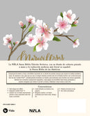 Biblia NBLA, Edición Artística, Tapa Dura/Tela, Canto con Diseño, Edición Letra Roja