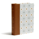 NVI Biblia de Apuntes, azulejos color salvia, símil piel