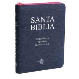 Santa Bíblia Con Concordancia y Palabras de Jesús en Rojo
