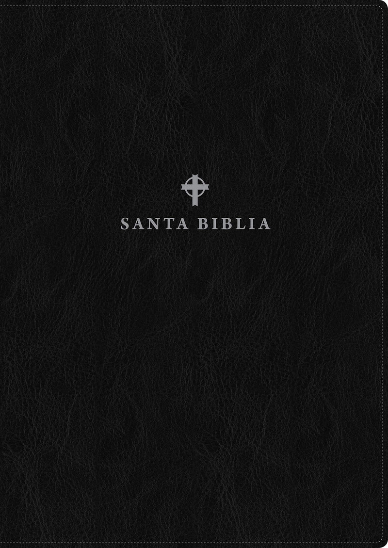 RVR 1960 Biblia Letra Grande Tamaño Santa Biblia NTV, Edición de referencia ultra fina, letra grande Negro