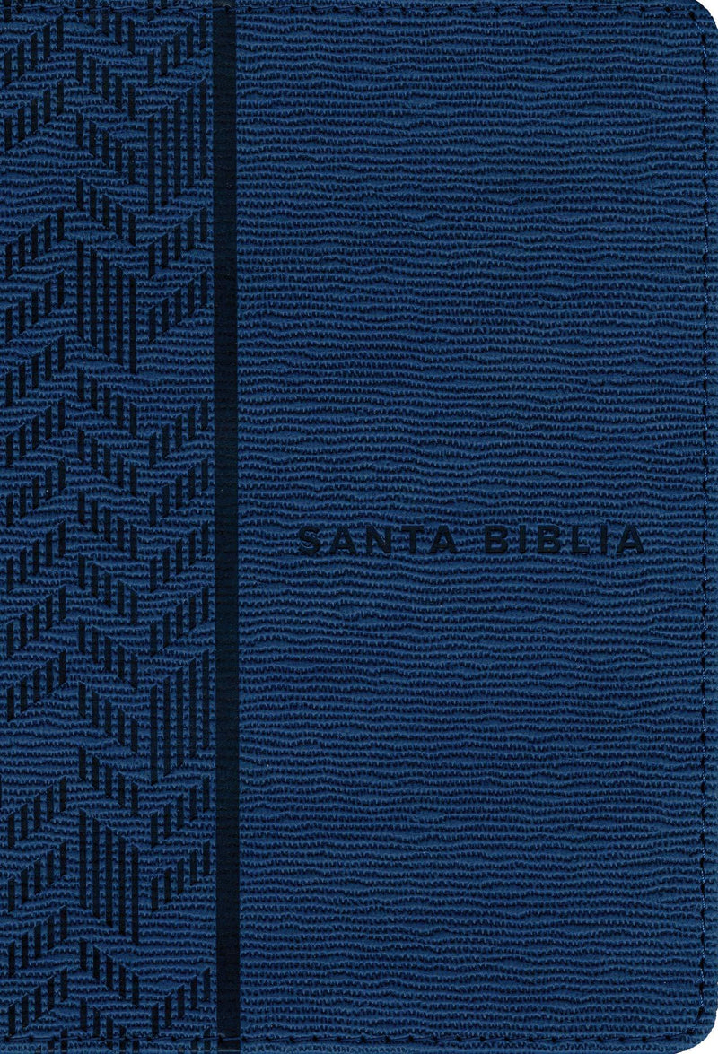 Santa Biblia NTV, Edición compacta azul marino