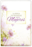 BIBLIA DE PROMESAS / LETRA GIGANTE / PIEL ESPECIAL FLORAL / CIERRE / con ÍNDICE