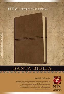 Santa Biblia NTV, Edición de referencia ultrafina marron