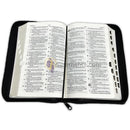Biblia de Promesas con Cierre Manual Letra Grande RV1960: imit. piel negro con índice