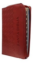Biblia Letra Grande con Cierre Reina-Valera 1960, imit. piel tamaño manual, vino con índice