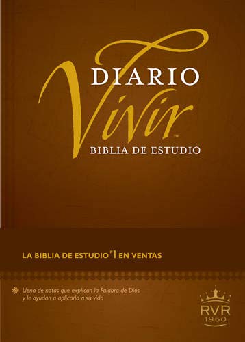 Biblia de estudio Diario vivir RVR60 Tapa dura con índice