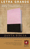 Biblia NTV Letra Grande Tamaño Personal Dos Tonos Rosa/Marrón