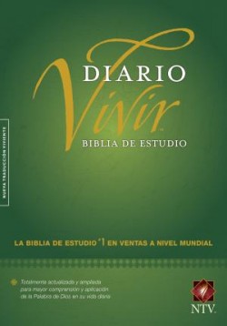 Biblia de estudio del diario vivir NTV (Letra Roja, Tapa dura, Verde)