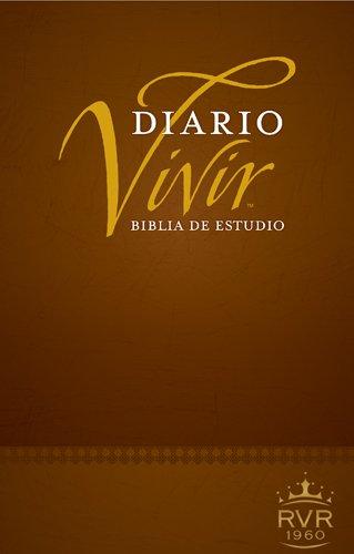 Biblia De Estudio Del Diario tapa rustica  Vivir Reina-valera 1960