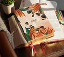 Biblia Reina Valera 1960 Devocional Centrada en Cristo floral, símil piel