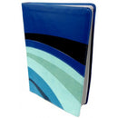 RVR 1960 Biblia de Estudio Arco Iris, azul eléctrico/celeste/turquesa, símil piel