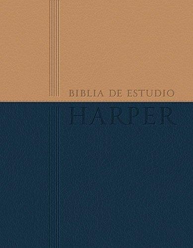Biblia de Estudio Harper - Dos Tonos tapa piel